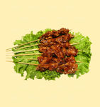 腌制鸡架肉串烤串炸串菜品