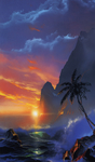 风景玄关画