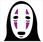 车贴 无脸男