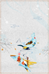 简约冬天背景