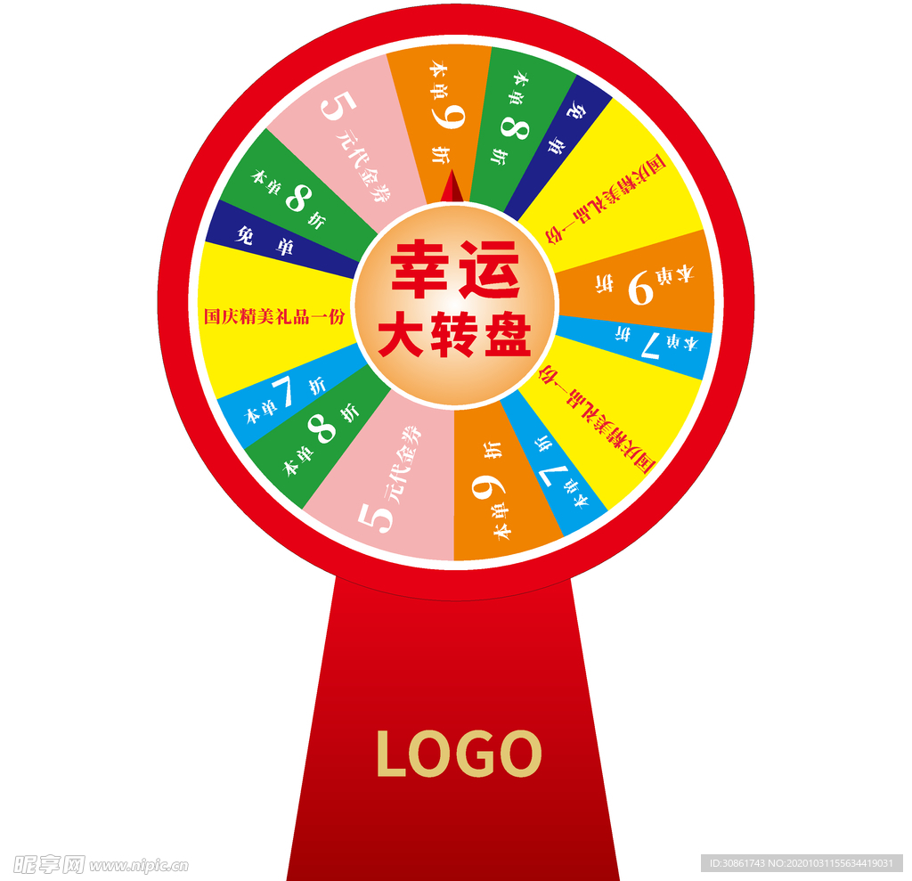 抽奖转盘