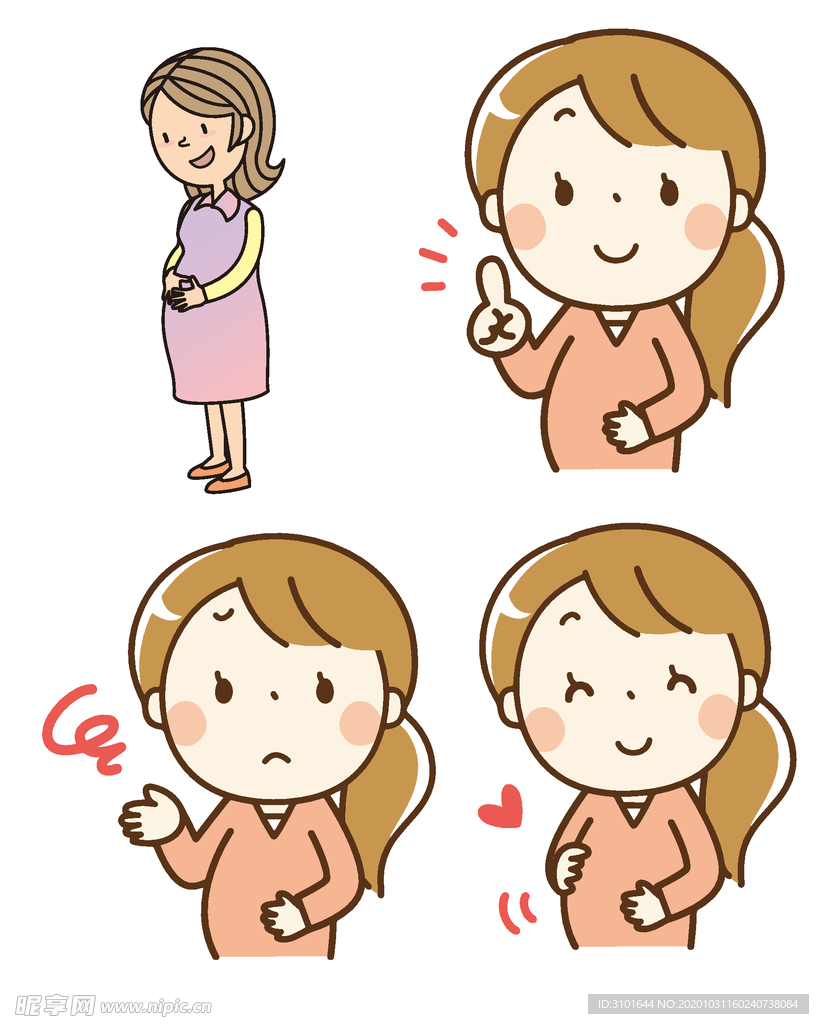 怀孕妈妈
