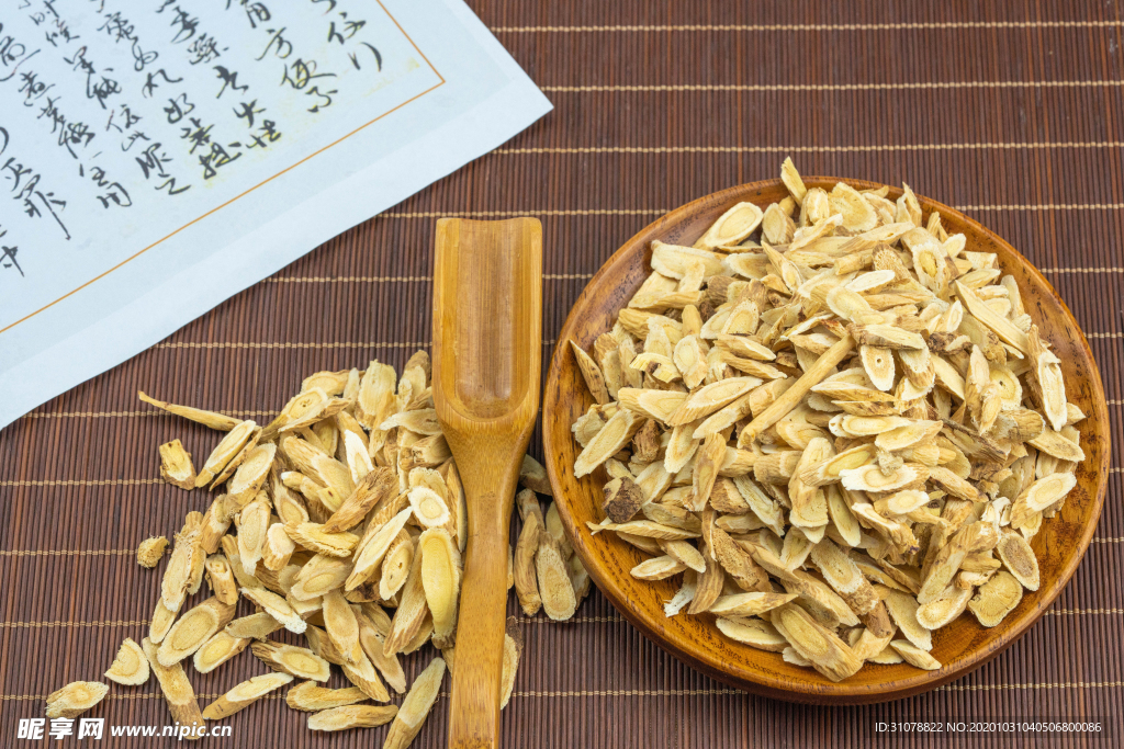 中医药材摄影图