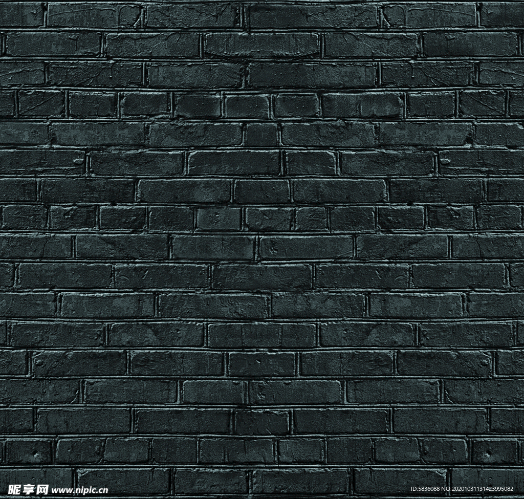 仿真砖墙纹砖墙背景黑色砖墙装饰