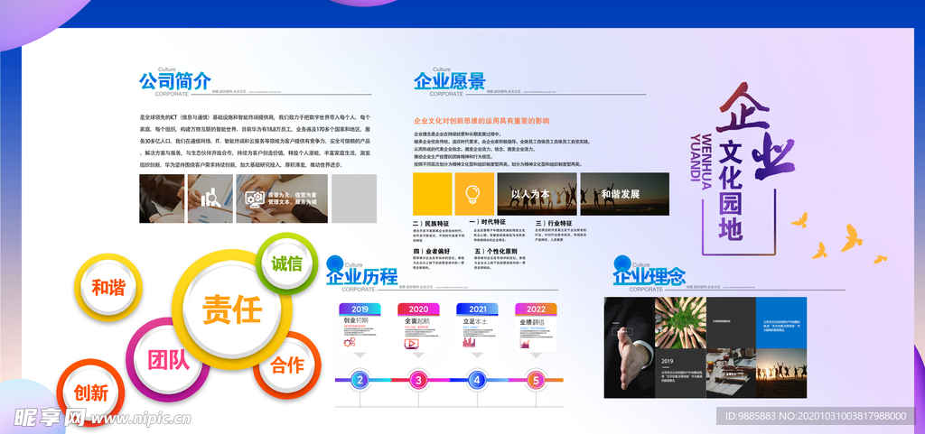 企业展板