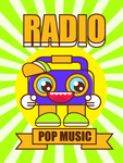 音乐卡通人物pop