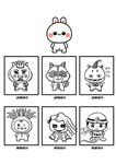 卡通 小动物 变装秀