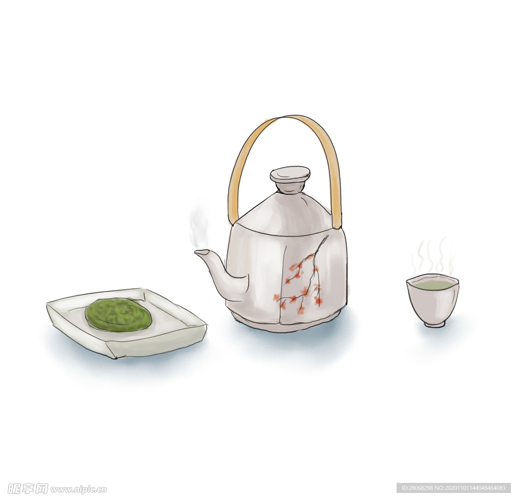 茶水壶元素