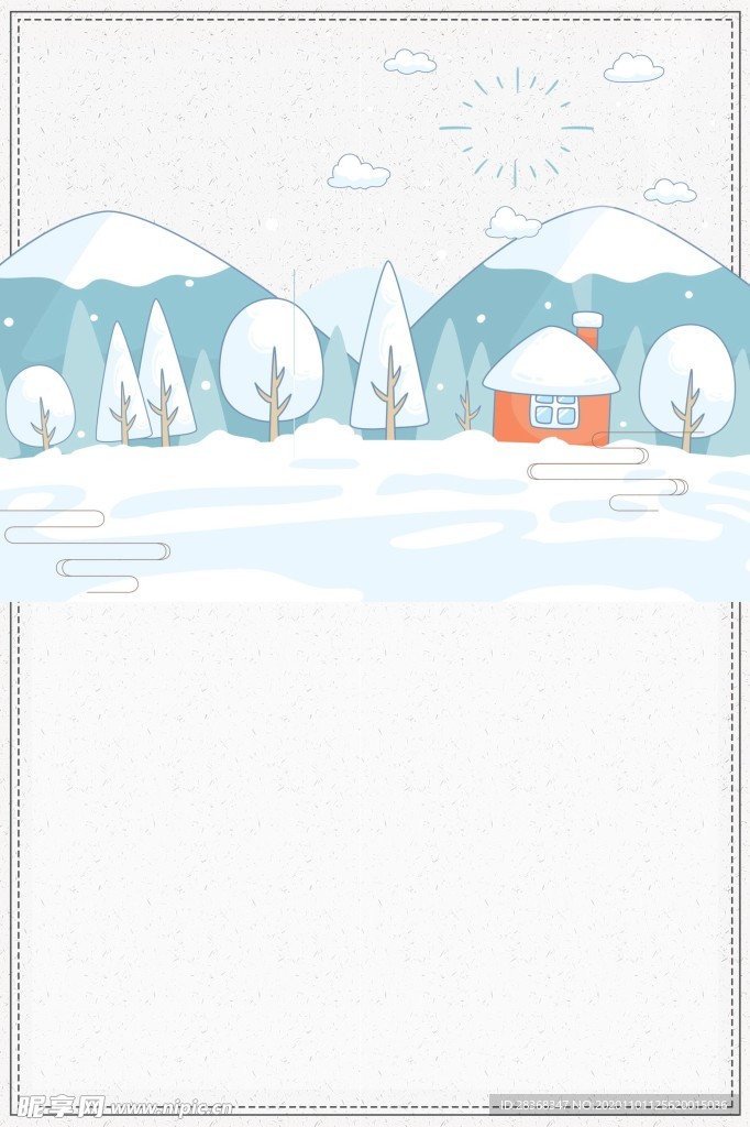 冬天背景