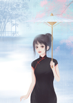 旗袍女子