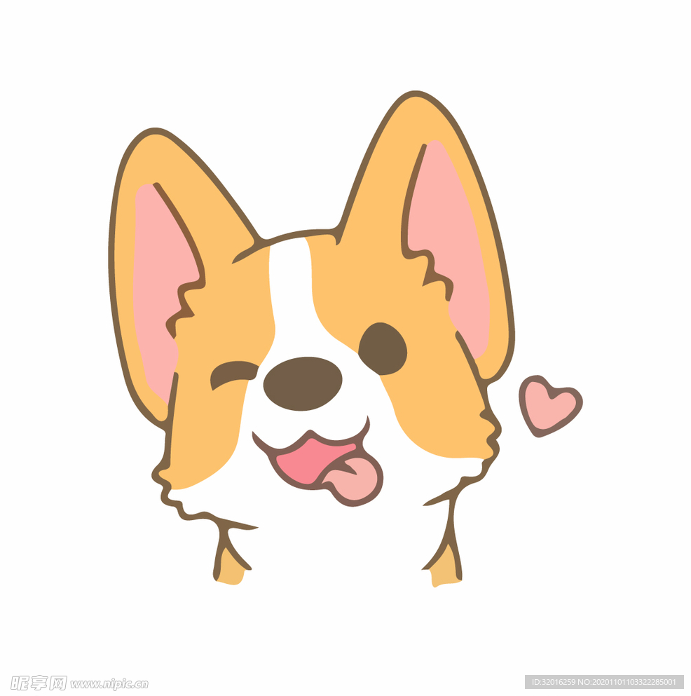卡通小狗