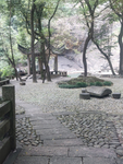 实拍青田石门洞景区
