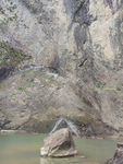 实拍青田石门洞景区彼岸小江
