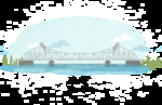 手绘城市 城市地标