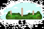 手绘城市 城市地标
