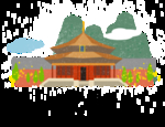 手绘城市 城市地标