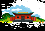 手绘城市 城市地标