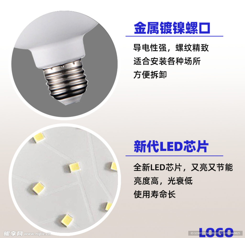 灯泡详情图第二张