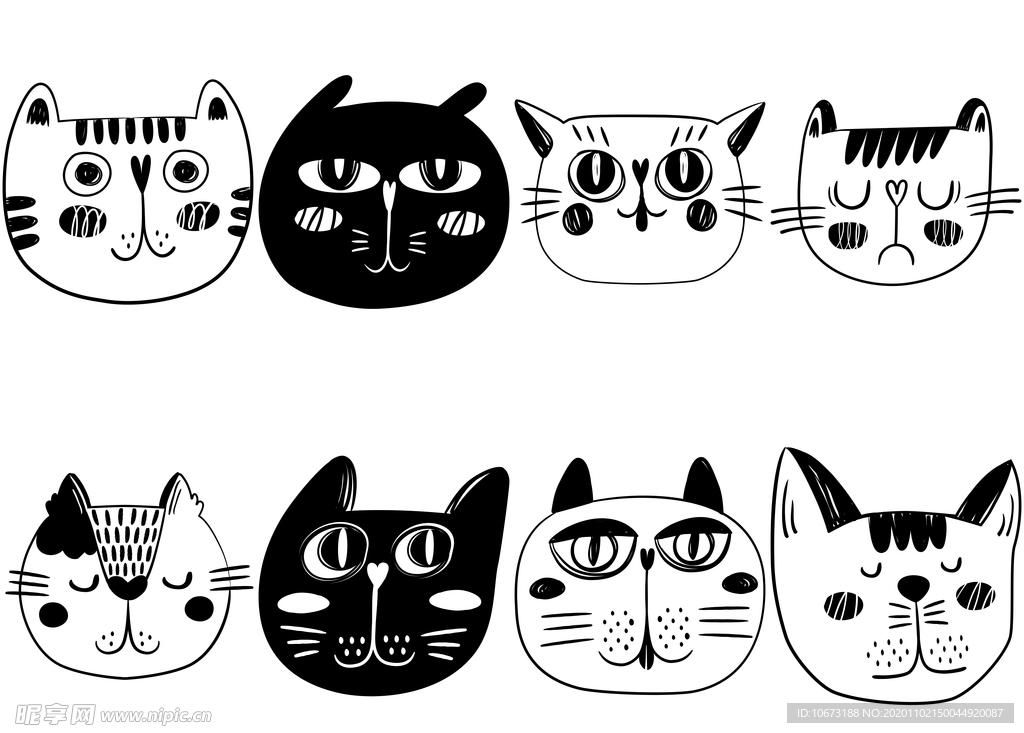 卡通猫