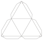 三角包装平面图