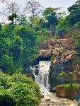 瀑布 非洲 大自然 美景