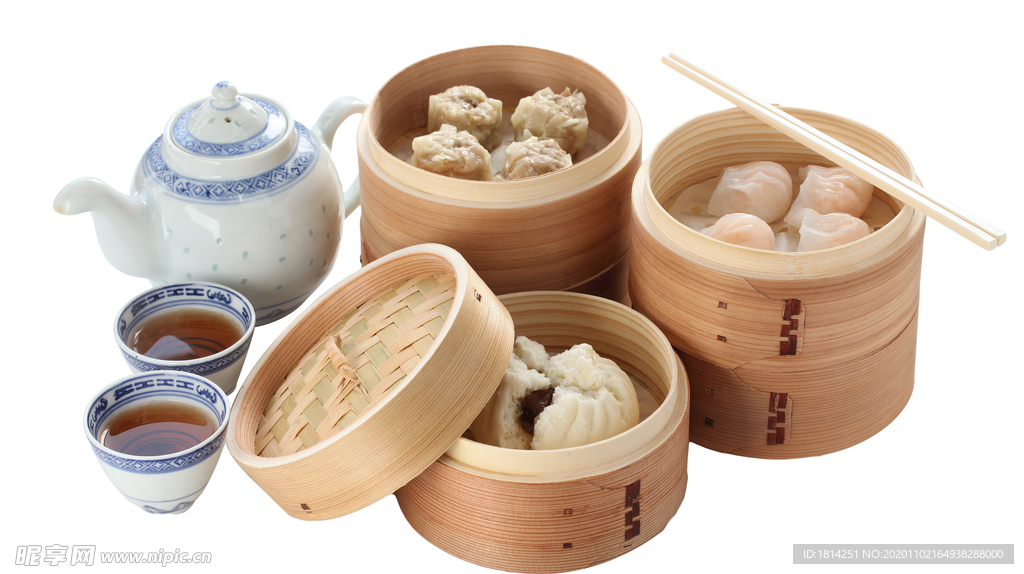 广式点心粤式美食点心早茶