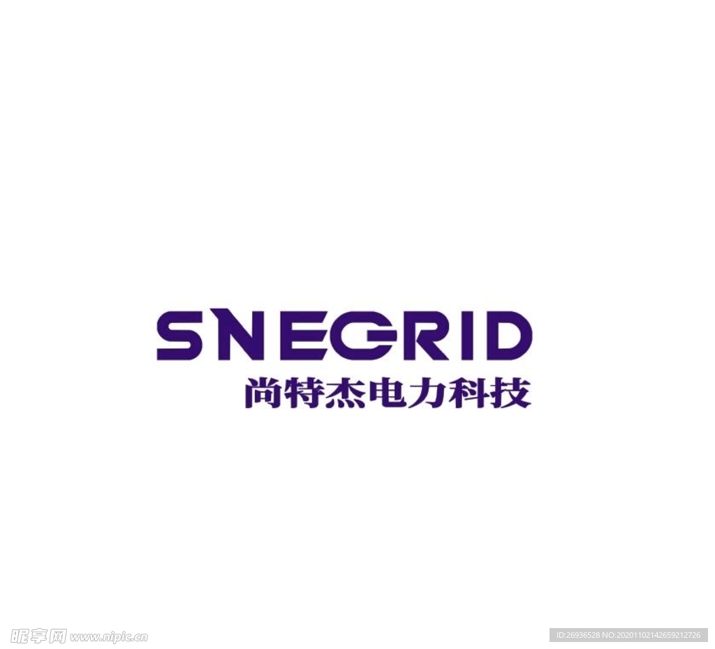 尚特杰电力科技logo矢量