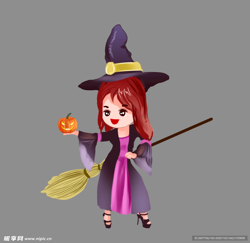 万圣节恐怖女巫