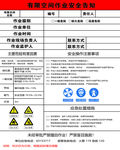 有限空间作业安全告知