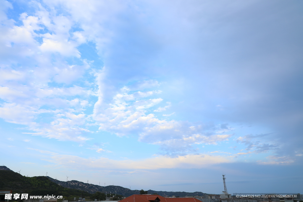 家乡的天空