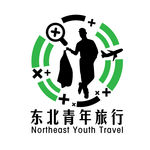 东北 青年 旅行社 LOGO