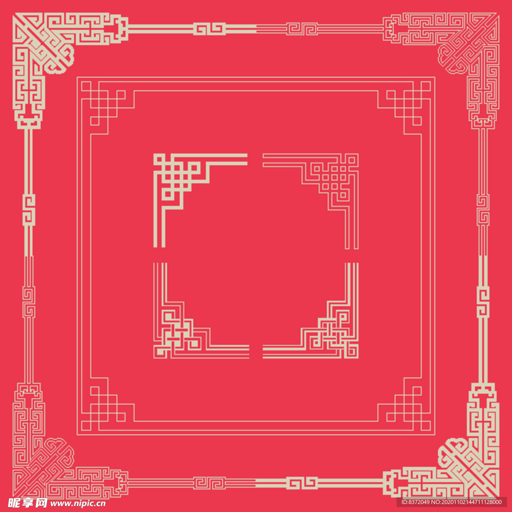 中式边框