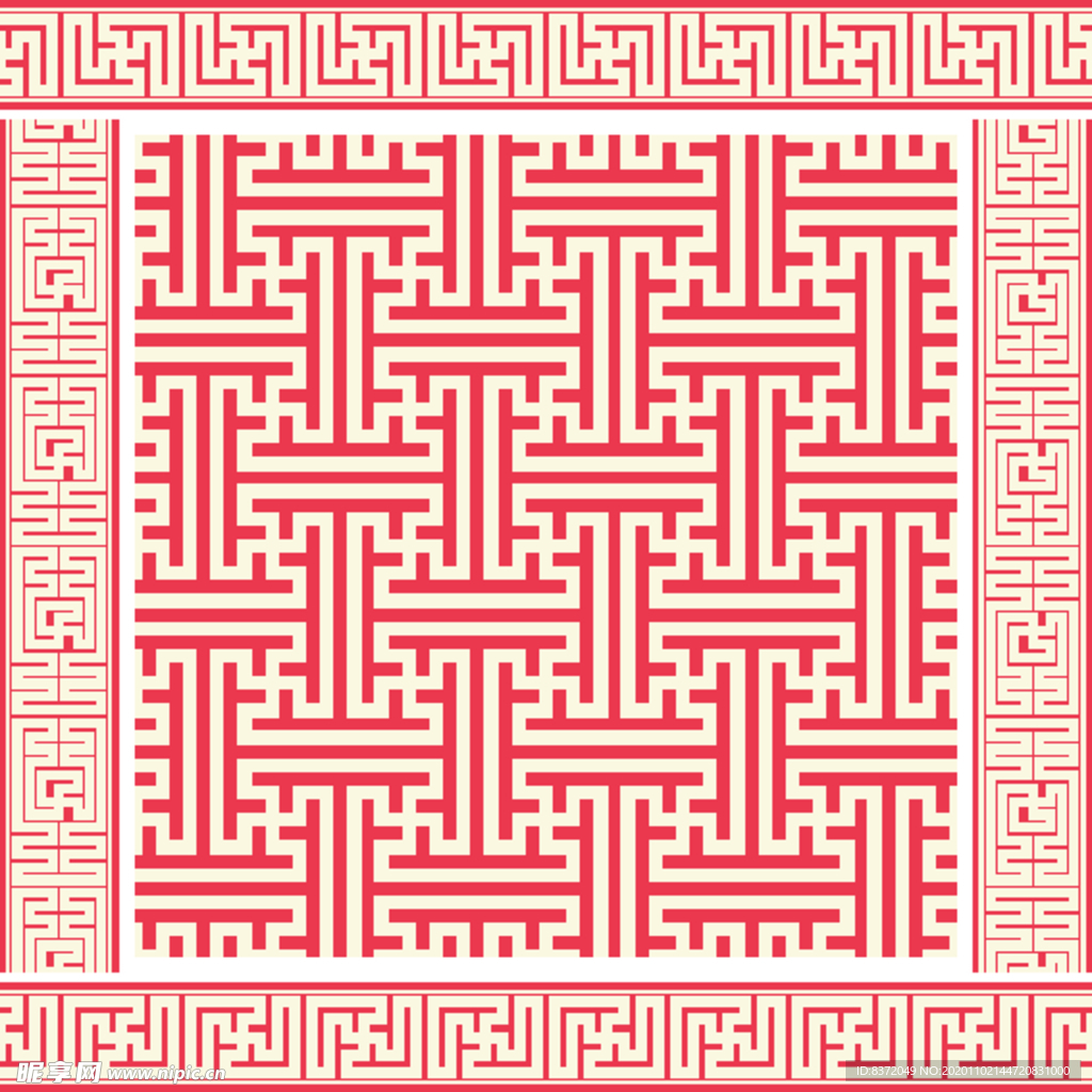 中式底纹