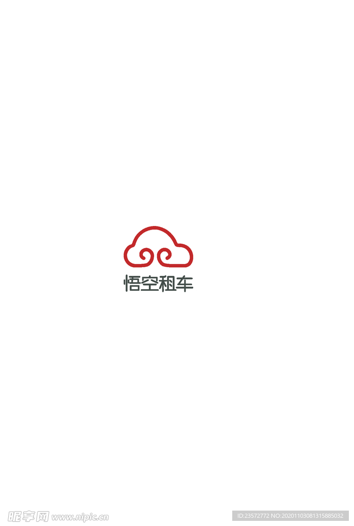 悟空租车logo标志