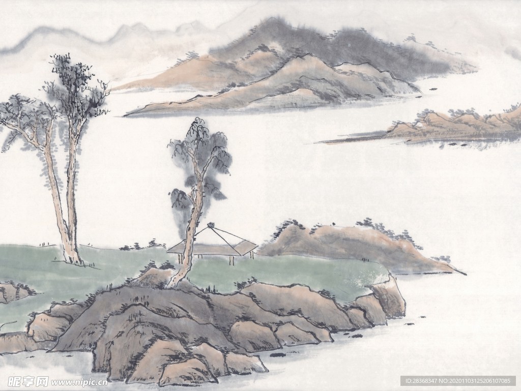 国画山水