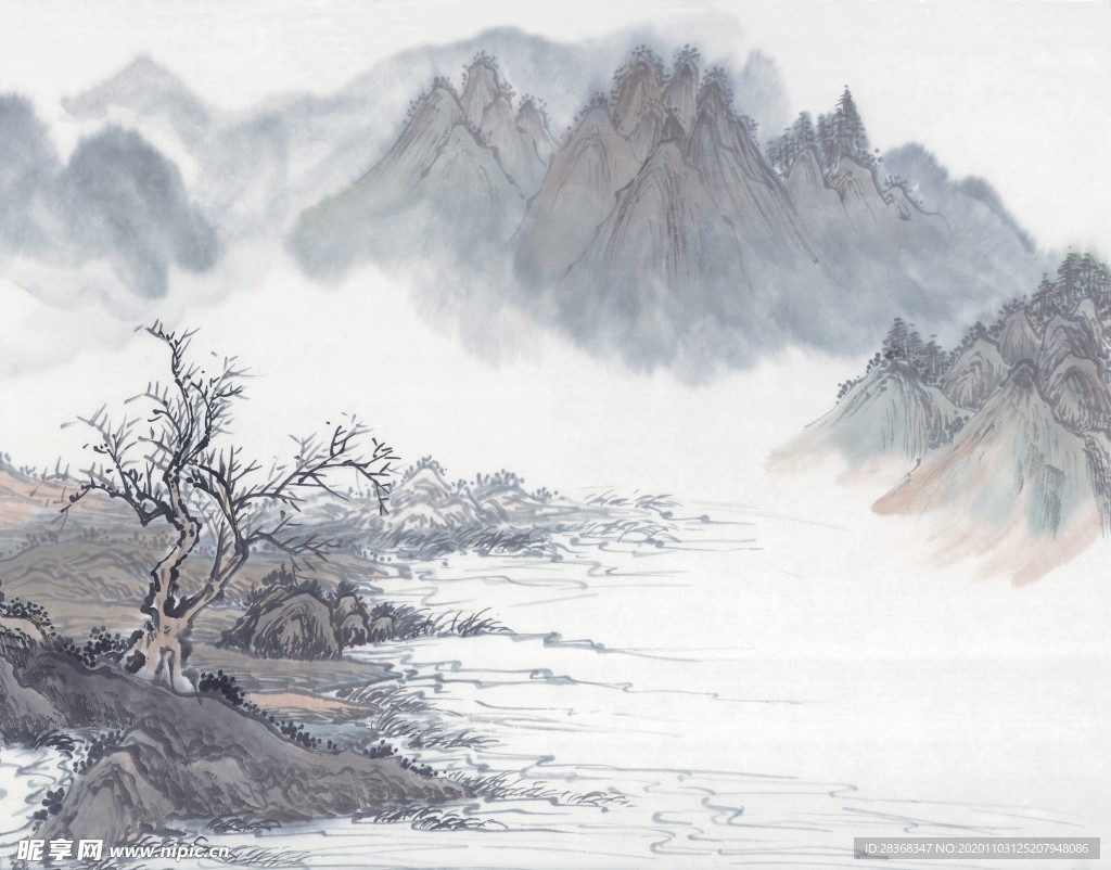 国画山水