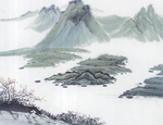 国画山水