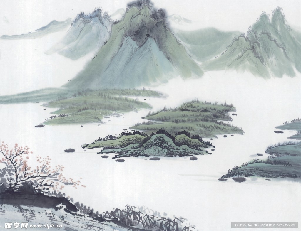 国画山水