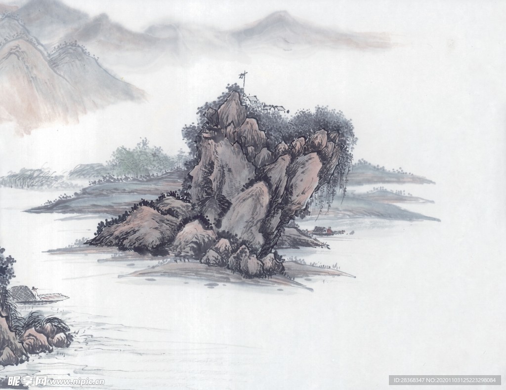 国画山水