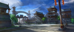水彩建筑画
