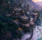 水彩建筑画