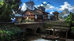 水彩建筑画