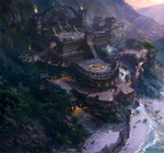 水彩建筑画