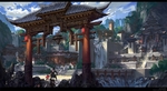 水彩建筑画