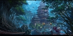 水彩建筑画