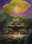 水彩建筑画
