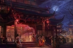 水彩建筑画