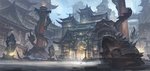水彩建筑画