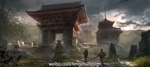 水彩建筑画