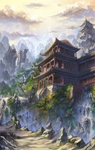 水彩建筑画